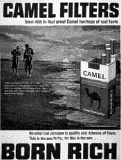 Camel Filters Born Rich