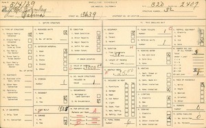 WPA household census for 3639 SABINA, Los Angeles