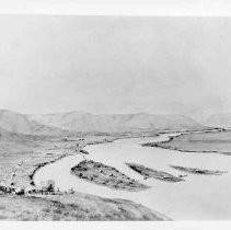Photographs of Sketches of Western Pioneer Trail scenes