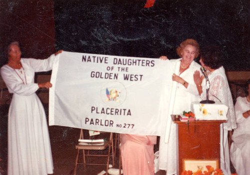 Native Daughters of the Golden West ceremony, 1982