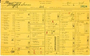 WPA household census for 508 ORD, Los Angeles