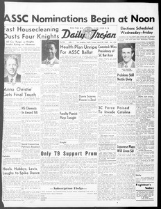 Daily Trojan, Vol. 40, No. 129, April 29, 1949