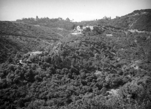 Mansions in Benedict Canyon