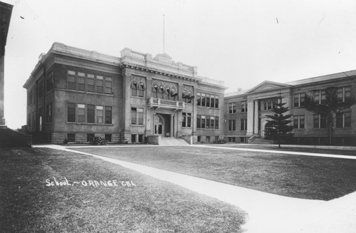 Orange Union High School, Orange, California, 1920