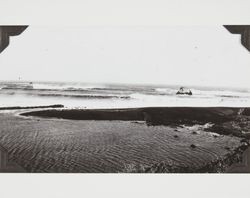 Mouth and estuary of the Russian River, about 1930