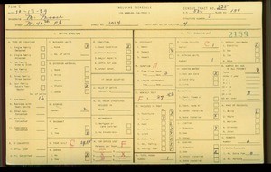 WPA household census for 1014 W 40TH PLACE, Los Angeles County