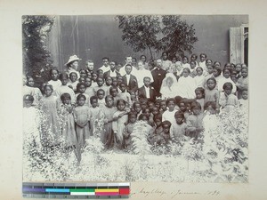 Rajoely and Kristine's wedding in Antsahamanitra, Antananarivo, Madagascar, 1899-01