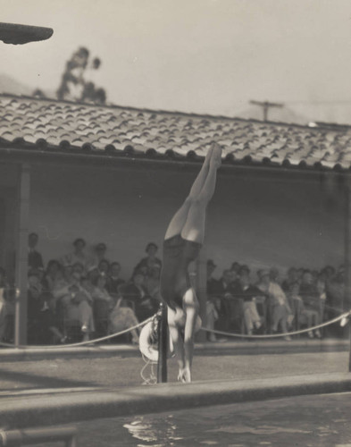 Diving competition, Scripps College