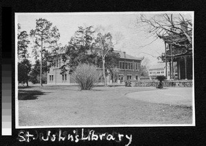 Library, St. John's University, China, ca. 1925-1930
