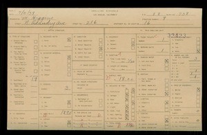 WPA household census for 216 N BEAUDRY AVE, Los Angeles