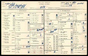 WPA household census for 154 WEST 116TH STREET, Los Angeles County