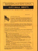 City Hall Briefs