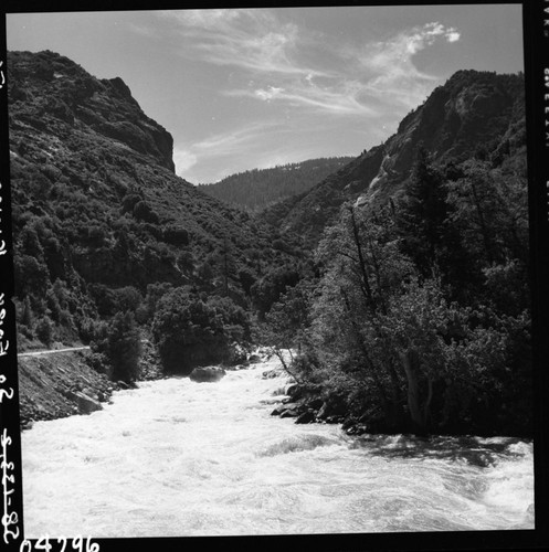 South Fork Kings River, high water