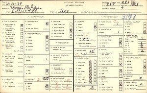 WPA household census for 1823 E 103RD ST, Los Angeles County