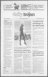 Daily Trojan, Vol. 110, No. 16, September 26, 1989