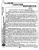 Labor Center Reporter, No. 62, May 1982