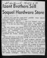 Izant Brothers Sell Soquel Hardware Store