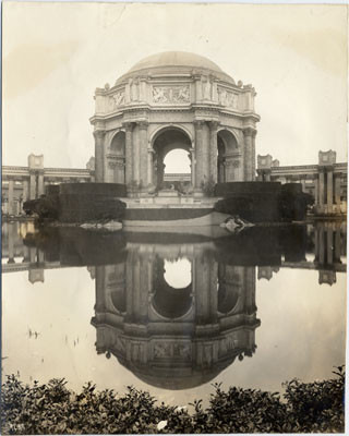 [Reflection of Dome; Palace of Fine Arts]