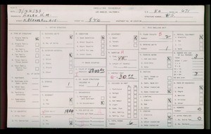 WPA household census for 820 N BUNKER HILL, Los Angeles