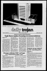 Daily Trojan, Vol. 90, No. 49, April 27, 1981