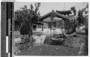 Father Morris' home, Yeng You, Korea, 1924