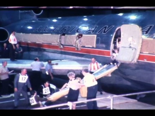 F 2080 American Boeing 727 Evacuation Tests