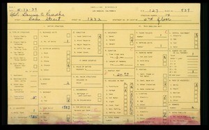 WPA household census for 1236 S LAKE STREET, Los Angeles