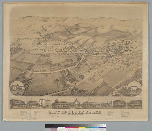 City of Los Angeles, Los Angeles County, Cal[ifornia] 1871