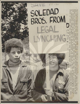 Angela Davis Leads March for Soledad Brothers