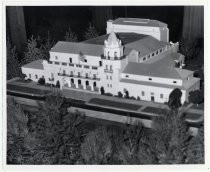 Model of San Jose Civic Auditorium, 1951 Santa Clara County Fair