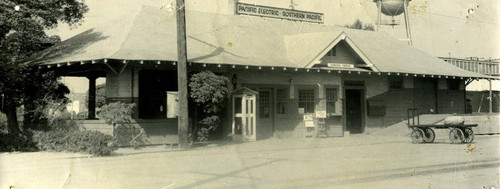 Garden Grove Pacific Electric Depot, early 1900s