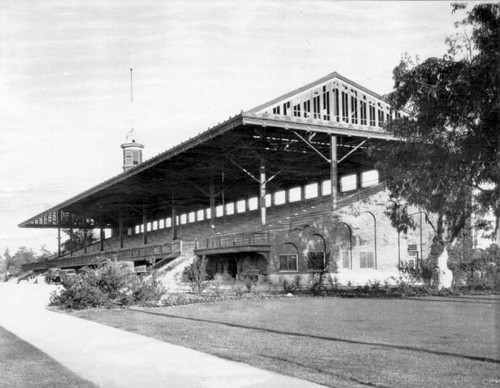 Racetrack at Exposition Park