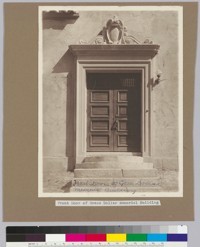 Front door of Grace Dollar Memorial Building