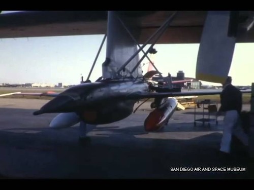 F 1486 Ryan Aeronautical Model 147 Drone load to C-130 [film]