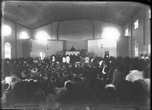 Inauguration of the chapel in Khovo, Maputo, Mozambique, 18 May 1902