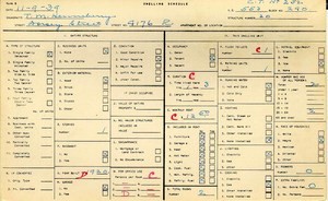 WPA household census for 4176 DORSEY, Los Angeles