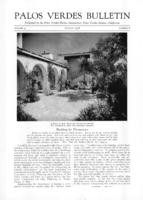 Palos Verdes Bulletin, August 1928. Volume 4. Number 8
