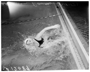 Swimming senior Women's National Indoor Championships, 1957