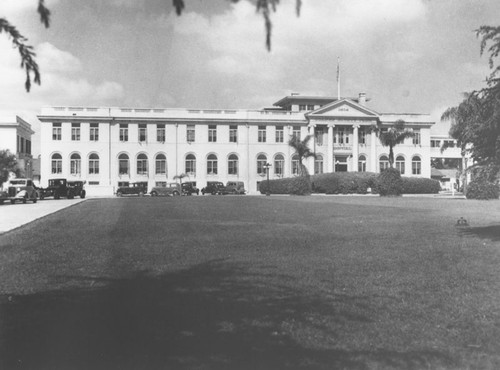 Orange County Hospital, West Chapman Avenue, Orange, California, ca. 1930