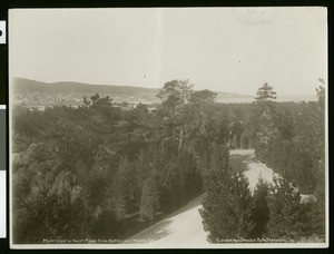Monterey and Point Pinos from Hotel Del Monterey, ca.1900