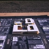 Models for a proposed project in the redevelopment district