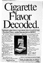 Cigarette Flavor Decoded