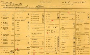 WPA household census for 1963 PENNSYLVANIA, Los Angeles