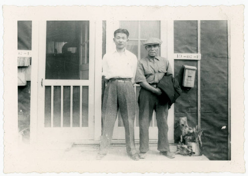 Two men at Jerome incarceration camp