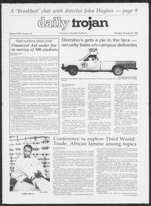 Daily Trojan, Vol. 98, No. 28, February 21, 1985