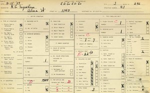 WPA household census for 1140 S ALMA