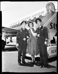 Arrival at International Airport, 1957