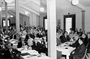 Landsmødet 1972 i Nyborg. Et udsnit af forsamlingen