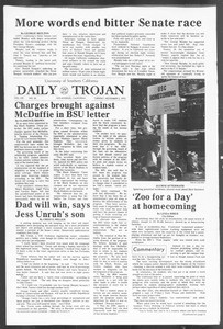 Daily Trojan, Vol. 62, No. 30, November 03, 1970