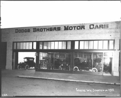 Automobile Industry and Trade - Stockton: Dodge Brothers Motor Cars, where we started in 1915